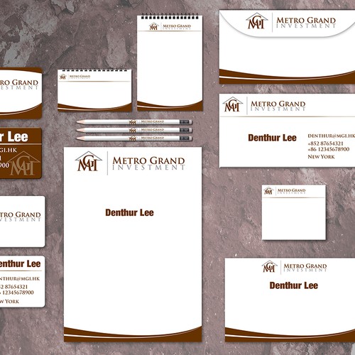 New stationery wanted for MGI