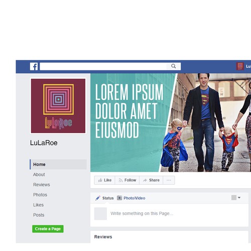 Facebook cover design