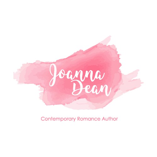 Contemporary Romance Author logo concept