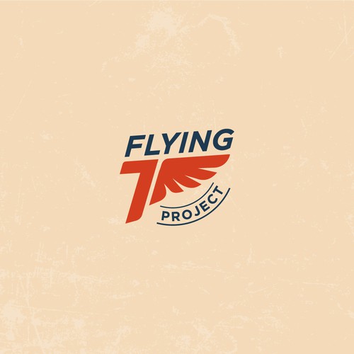 Vintage Logo Concept for Flying 7 Project