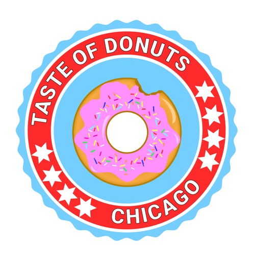 Logo for Donut Festival in Chicago