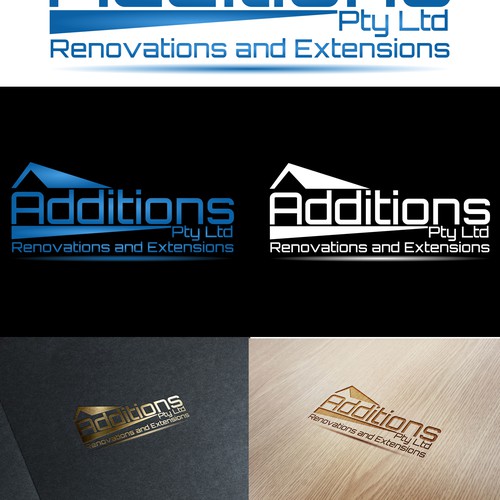 Create a modern logo that inspires people to renovate and extend