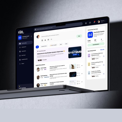 Social Community Platform Design