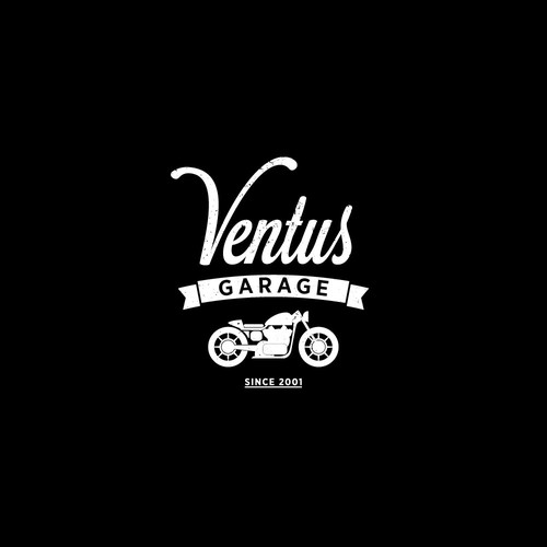 Logo concept for company that customize motorcycles