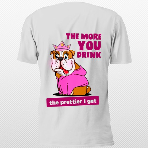 FUN T-SHIRT BULLDOG