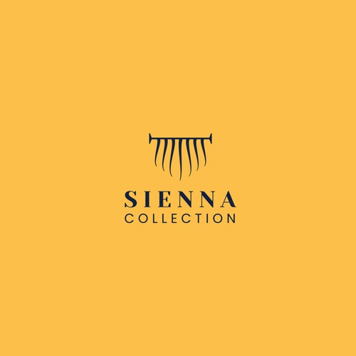 Luxury hair logo concept