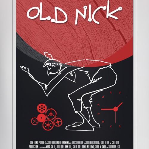 Create a visually stunning movie poster for 'Old Nick'