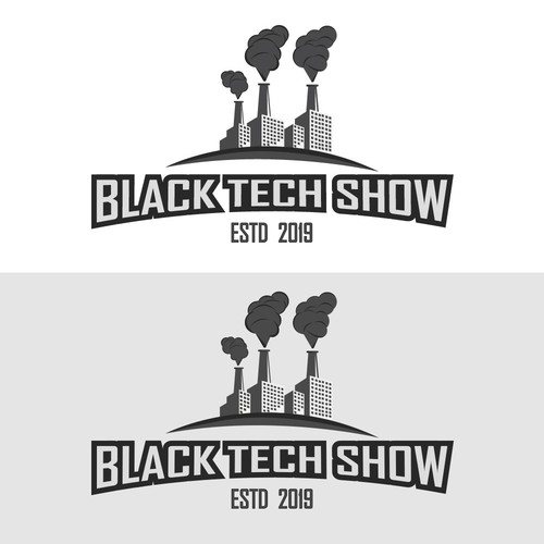 Black Tech Show Logo Concept