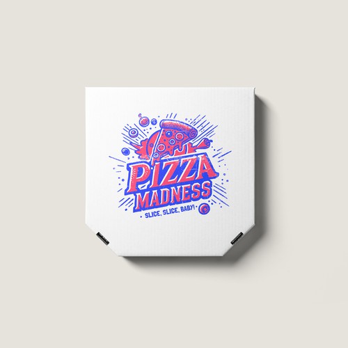 Pizza Madness Logo Design