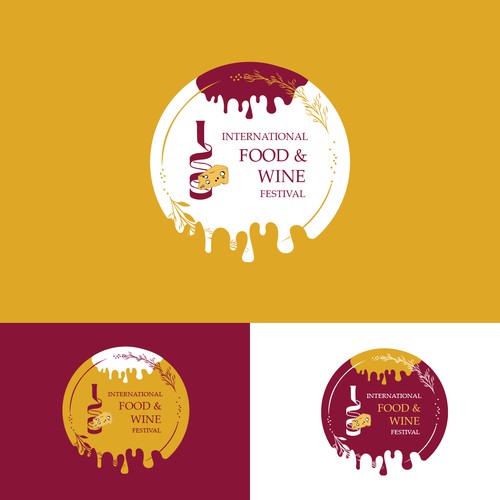 food and wine logo