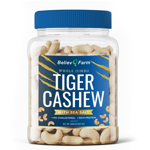 cashew nut Packaging Design