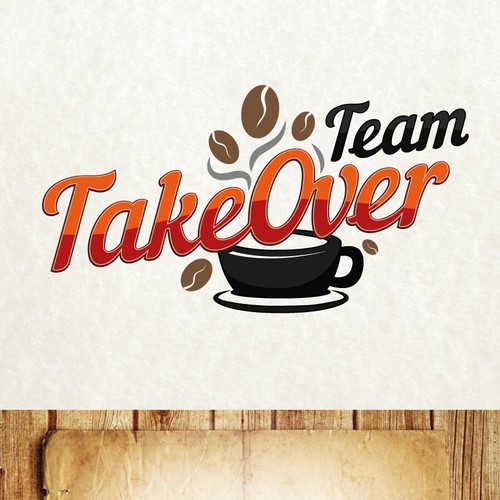 Create a sports logo for Team Takeover!
