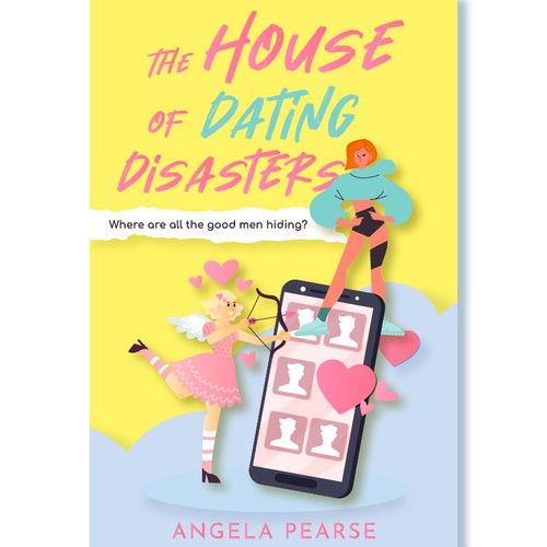 Bold&Cute Cover Design for Humour Novel Book