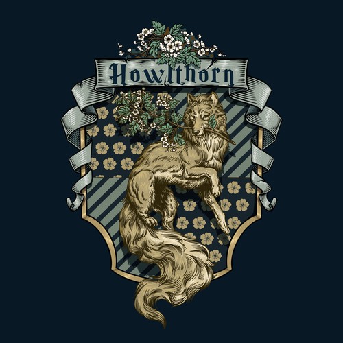 howlthorn house crest design
