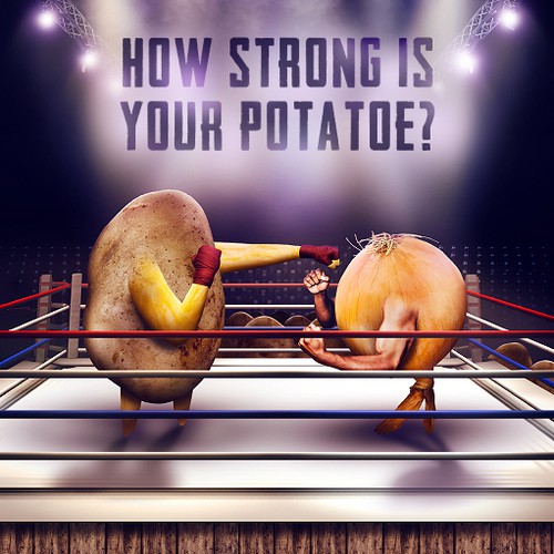 Advertising for a Potatoe Company