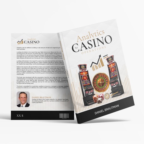 Casino themed book cover