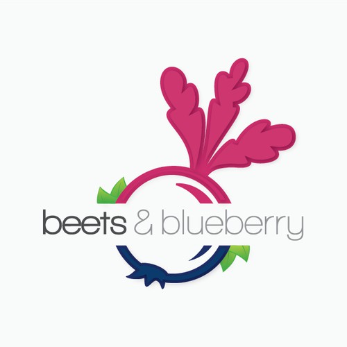 Logo for beets & blueberry