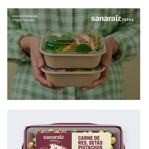 Creative Direction for Sanariaz Future Packaging
