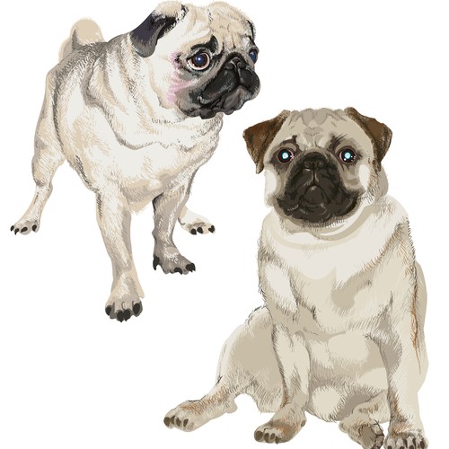 Illustrations of dogs wanted for GetThere UX