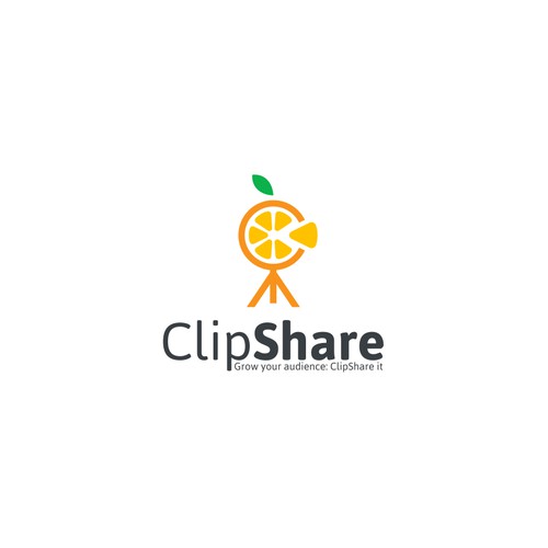 Logo concept for ClipShare