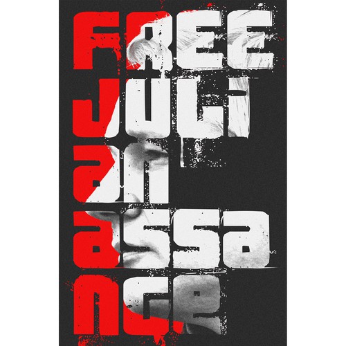 Poster Free Julian Assange for WikiLeaksShop