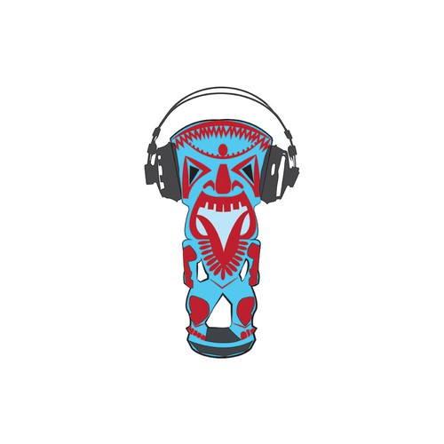 Island-themed Music Icon