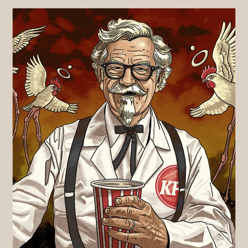 KFC + Salvador Dalí
