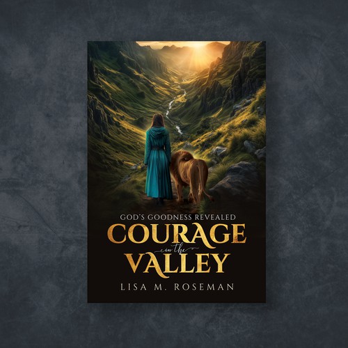 Book Cover Concept Courage in the Valley