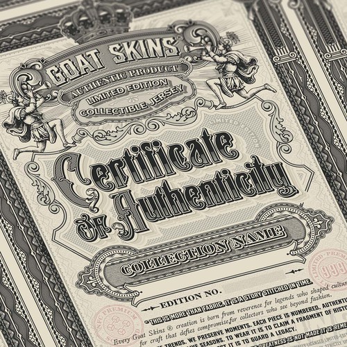 Certificate of Authencity
