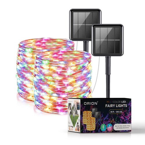 Orion Solar String Lights Product packaging