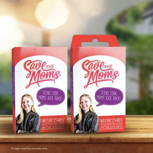 Recipe card box design