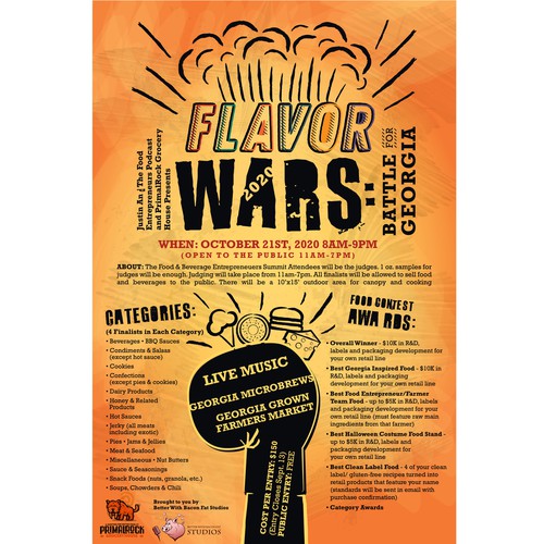 Flavor Wars Poster
