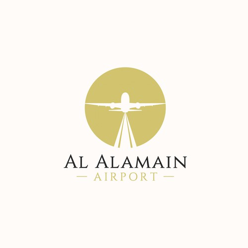 Egyptian airport logo design idea.