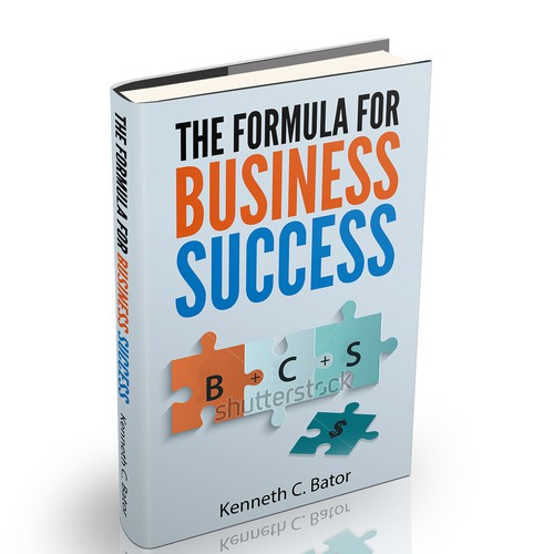 Create a book cover for my first book that says both business and fun