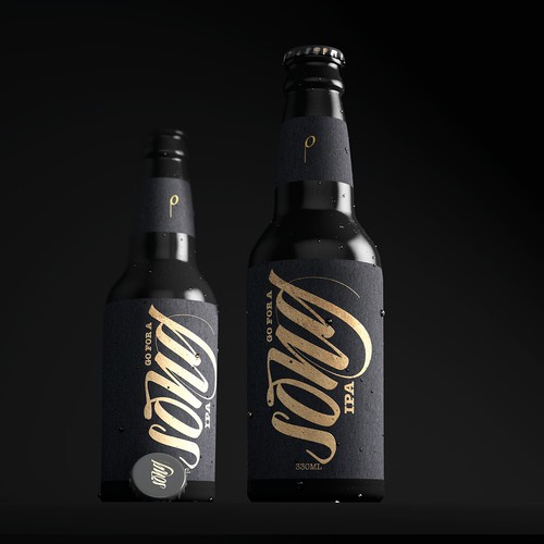 Ale bottle design