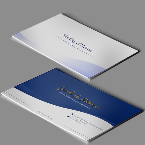 Simple business card