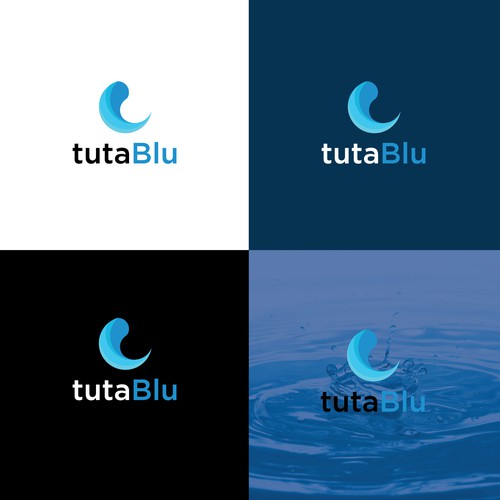 Logo design for tuta blu