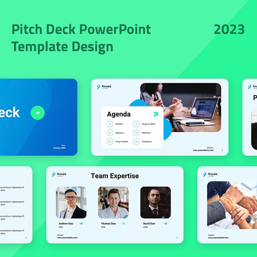 Pitch Deck PowerPoint Design