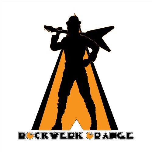 Clockwork Orange Themed Band Logo