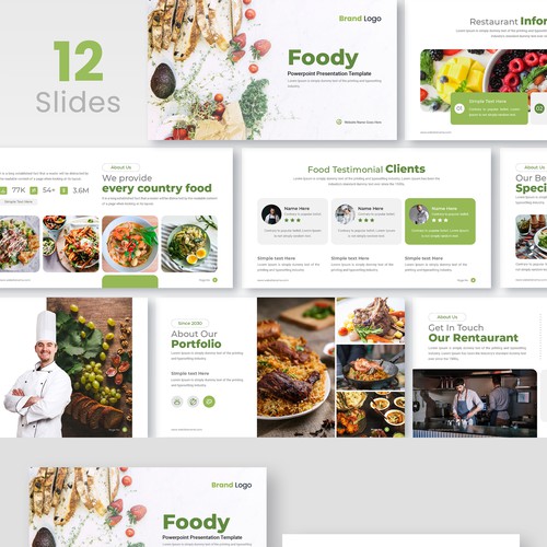 Restaurant PowerPoint Presentation Template