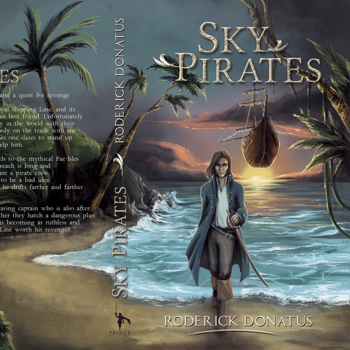 Book cover - Sky Pirates