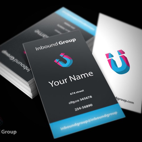 Business logo for marketing agency