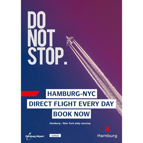 Poster Design for Hamburg Airport