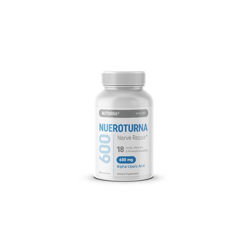 Concept for supplement label for NEUROTURNA