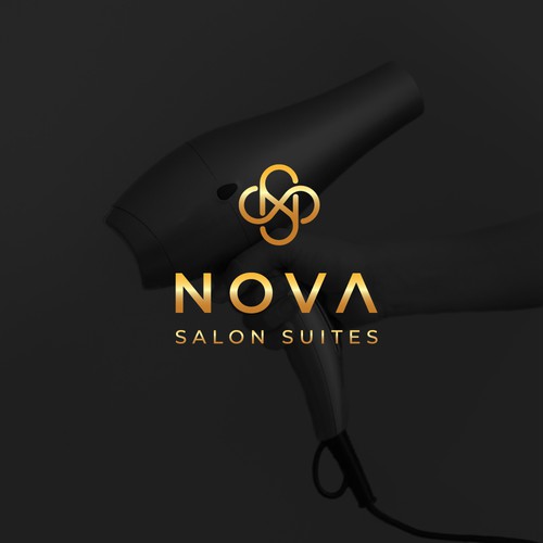 Logo design for "Nova Salon Suites"