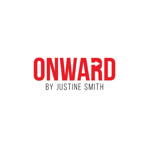 Bold Logo for Onward by JUSTINE SMITH