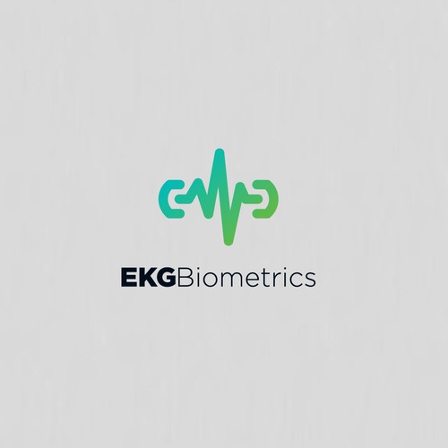 Simple and Modern Logo Design for Electrocardiography Tech Company