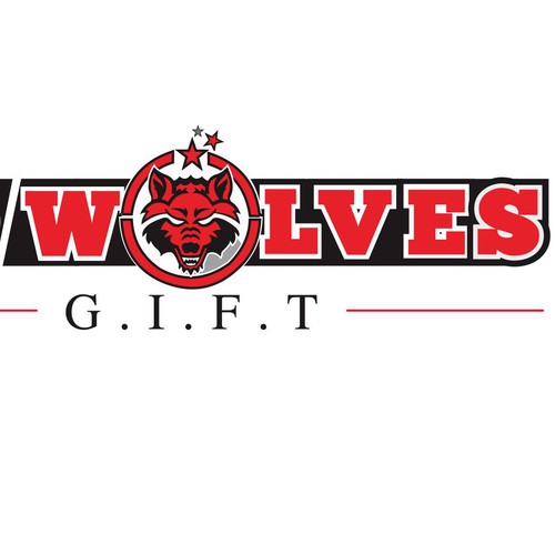 Red wolves logo