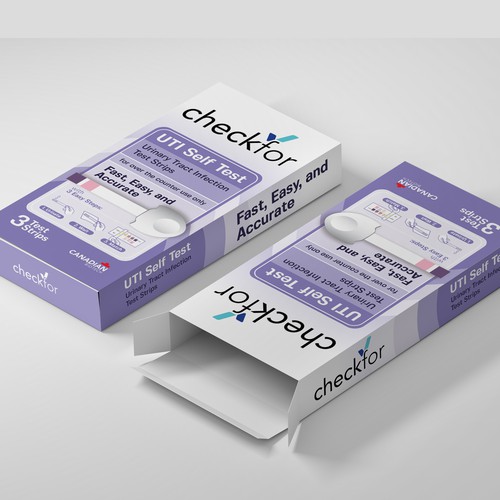 UTI Self Test Box Packaging