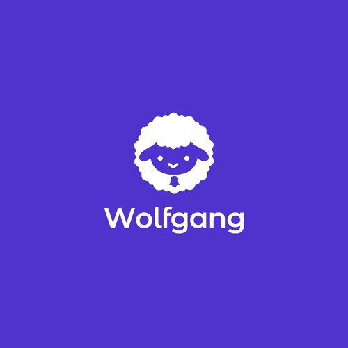 Logo available for customisation and sale.Browser extension logo. Lamb logo
